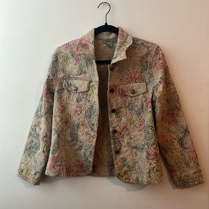 Jacket with Paisley Pattern